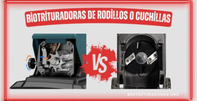 Biotrituradoras de Rodillos o de Cuchillas