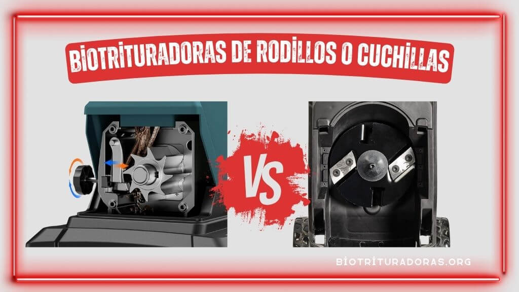 Biotrituradoras de Rodillos o de Cuchillas