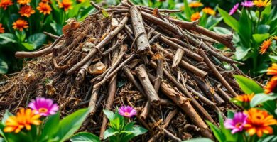 Como hacer compost con restos de poda